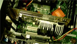 Modifierad Pentium 3 Flns p ett Geforce 1 DDR Kort